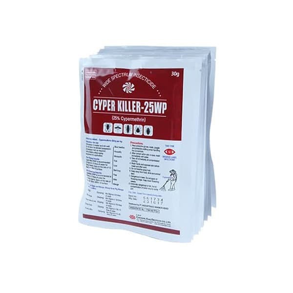 CYPERKILLER 25 WP ORIGINAL 30G PEMBASMI SERANGGA CYPER KILLER ASLI