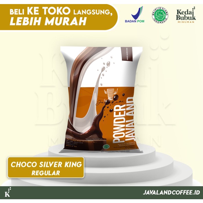 

DISKON - (BISA COD) BUBUK MINUMAN RASA SILVER KING 1KG