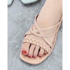 Sandal Gladiator Jelly Wanita Tali Kepang Import MGR Size 36/40 (003)