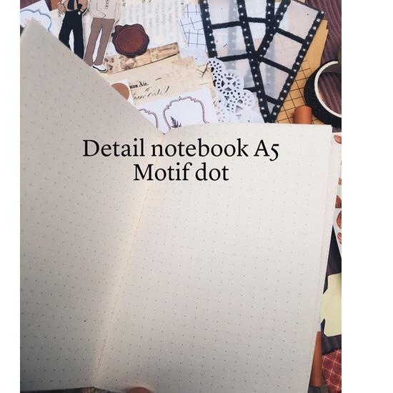 

Journal kit lengkap journaling kit vintage untuk bullet journaling sticker lucu scrapbook notebook 7V87 87*