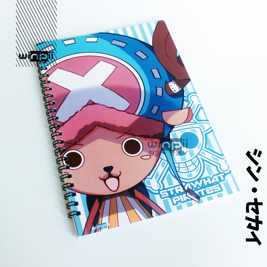 

Notebook / Buku Catatan Polos Tony Tony Chopper Anime One Piece