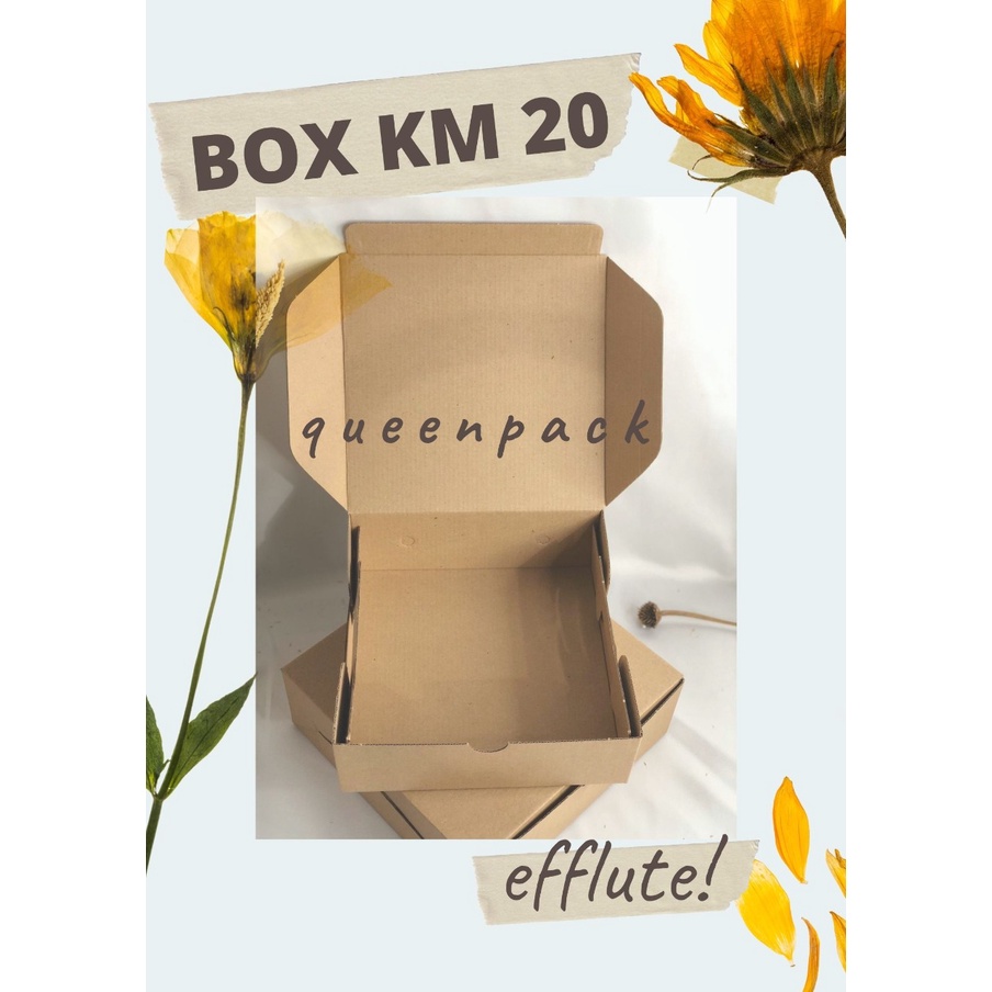 

KARDUS/BOX EFFLUTE SQUARE PLAIN (TANPA JENDELA) UK 20 X 20 X 7 BOX KUE/BOX ROTI/KOTAK JAJAN