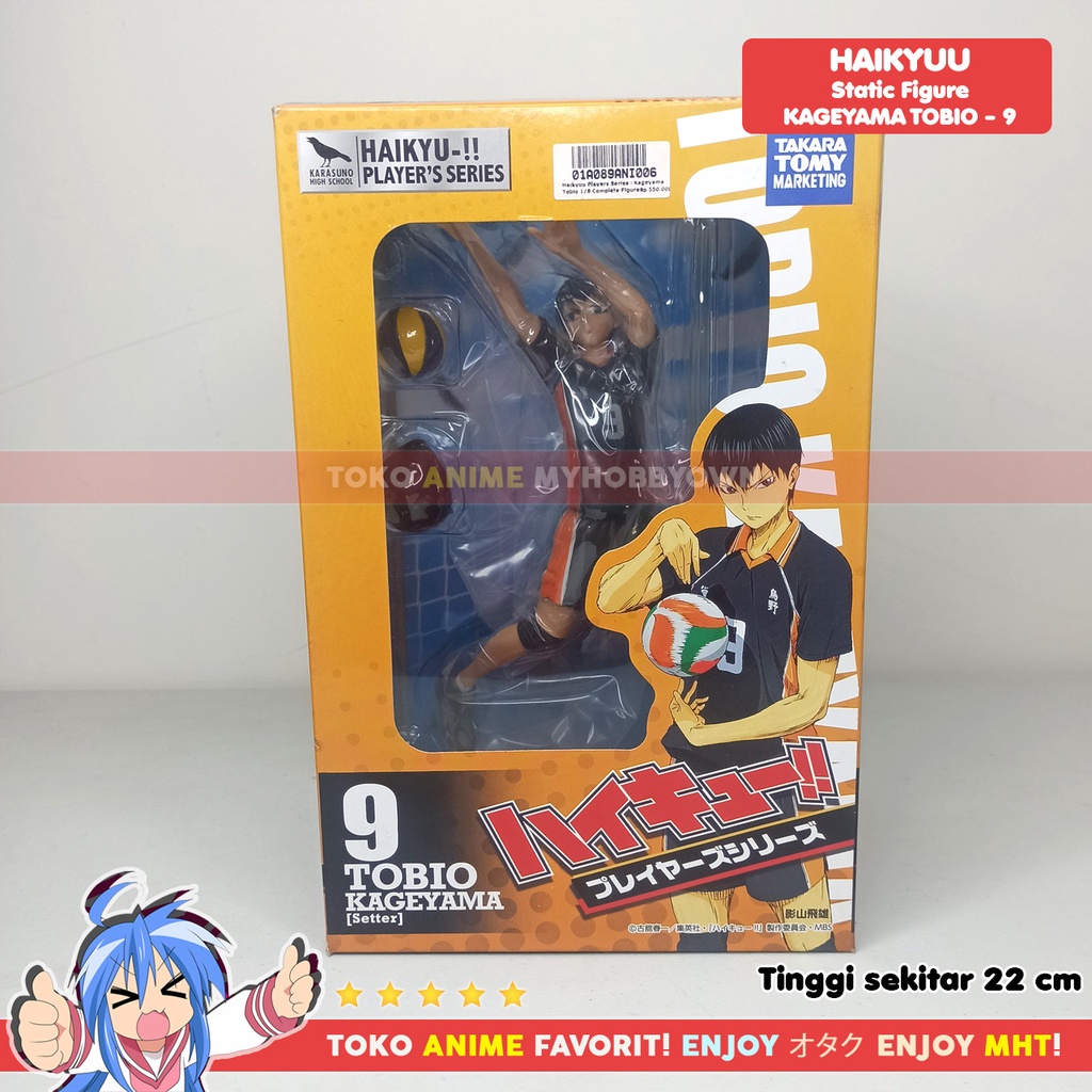 Figure Anime Haikyuu Player Serie Kageyama Tobio Karasuno 1/8 Complete