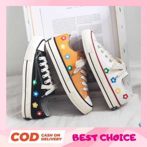 SW201 Sepatu Wanita Canvas Sneakers Kanvas Wanita Impor