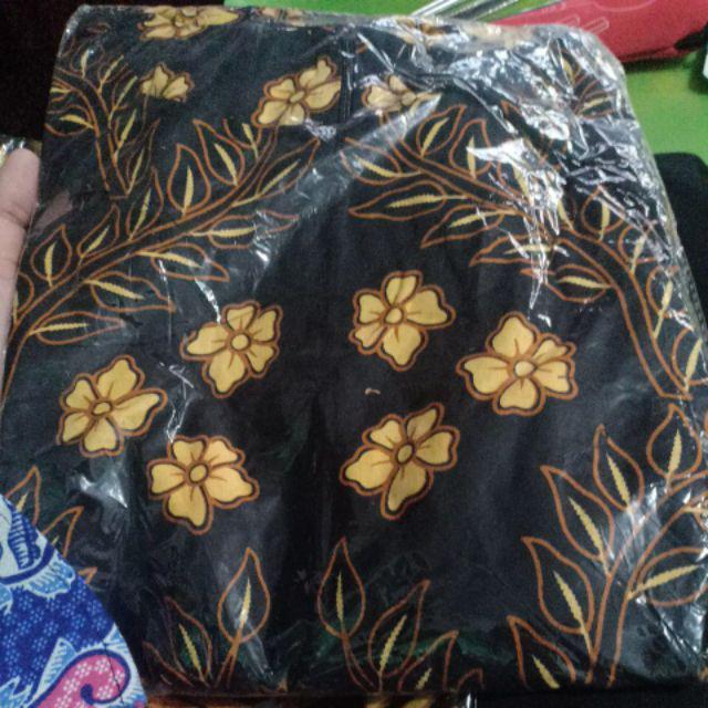 Batik Tunik Shibori Jumputan Terbaru Size S-3l / Hrb026 Yelbor Navbor / Biru Putih / Original..