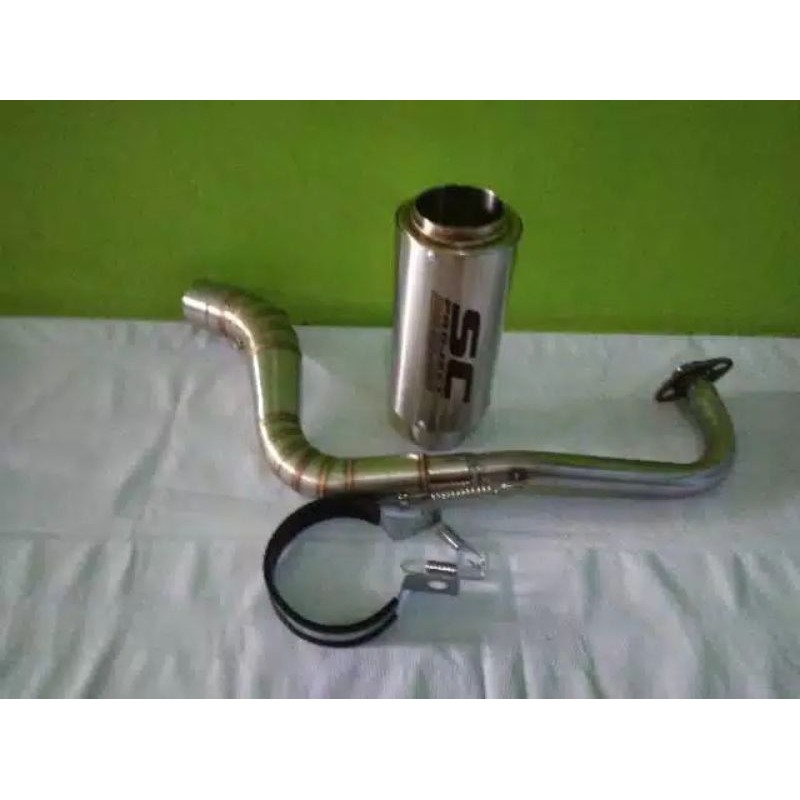 knalpot SC PROJECT untuk semua motor matic