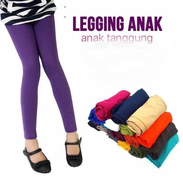 Celana Legging Anak Tanggung 9 - 12 Tahun