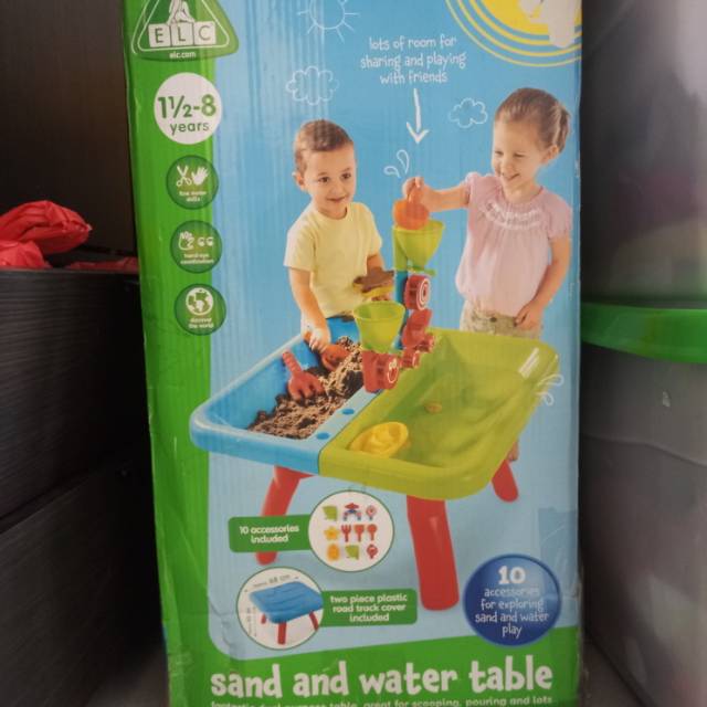 elc water and sand table