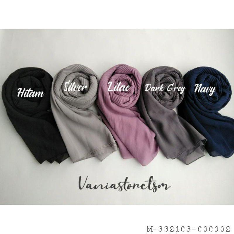 hijab pasmina plisket