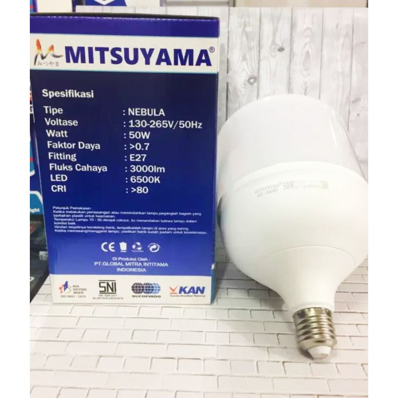 Lampu Bohlam LED 50W MS-9850F Premier Series NEBULA MITSUYAMA