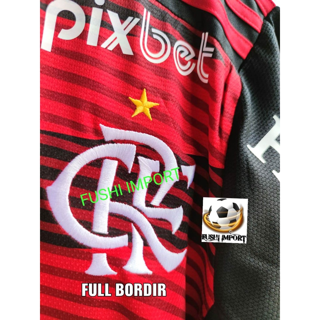 Jersey Baju Bola S.E Flamengo Home 2022 2023 Grade Ori