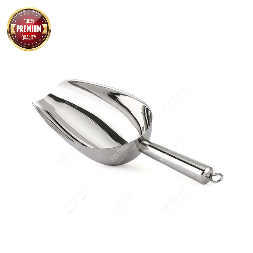 Scoop es batu ice shovel - sendok beras - sugar scoop stainless