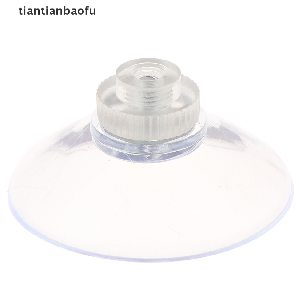 [tiantianbaofu] 10x suction cup Ø 40mm with M4 thread, suction cups, with knurled nut clear Boutique