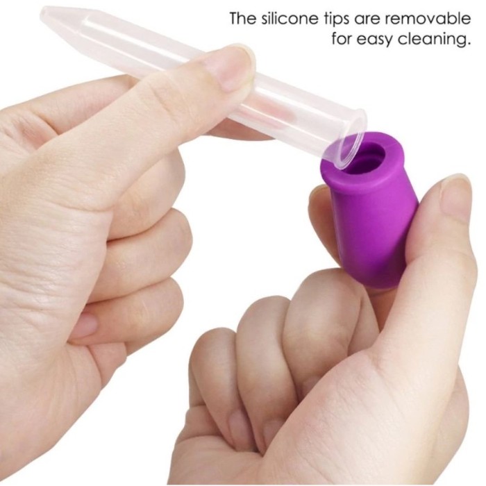 TokoPapin Pipet tetes obat bayi anak 5ml alat tetes serbaguna pipet silikon 5 ml