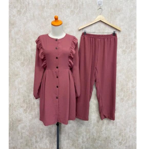 SETELAN WANITA TUNIK+CELANA BAJU SETELAN  &  스