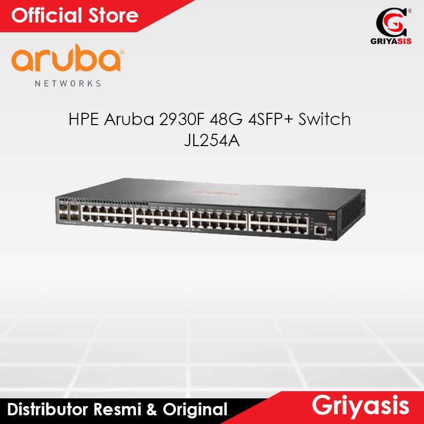 Switch HPE Aruba 2930F 48G 4SFP+ JL254A