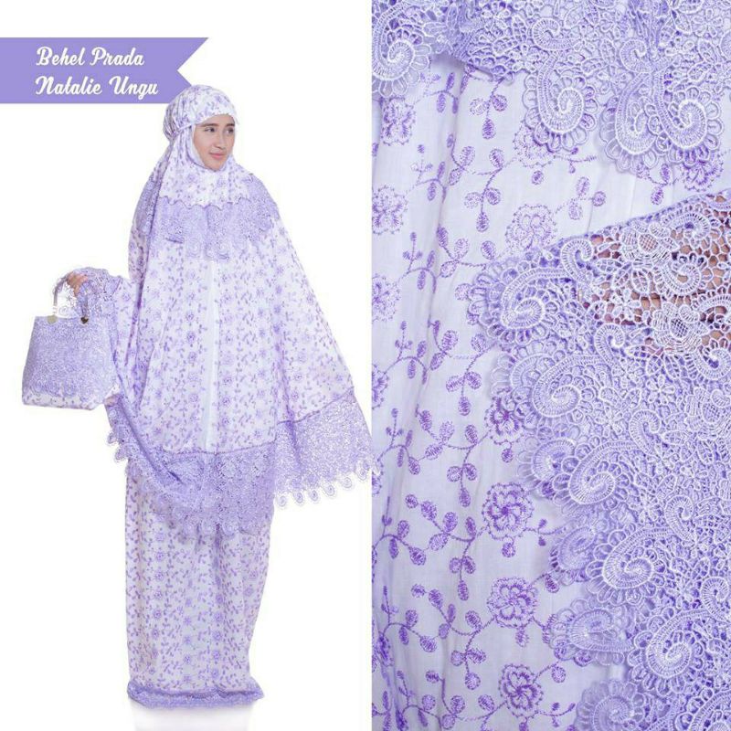MUKENA DEWASA NATALIE INCLUDE TAS