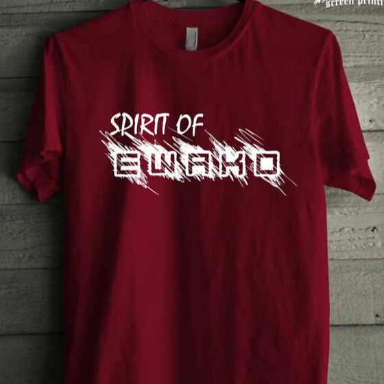 KAOS PSM MAKASSAR EWAKO SPIRIT -  BAJU TSHIRT PSM MAKASSAR JUKU EJA