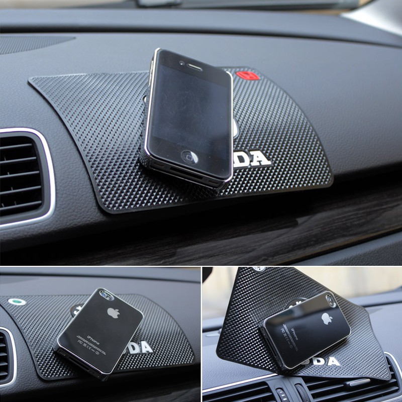 Non-slip Mat Dashboard Mobil Tikar Lengket untuk Kia logo RIO K5 k3 K2 Picanto Rio Soren Sportage Sorento KX3 KX5 K3S