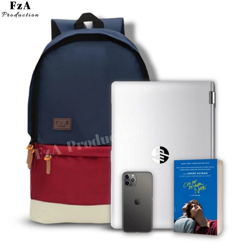 FzA Official - Tas Ransel Distro Original Casual pria Wanita / Tas Ransel Laptop / Backpack Sekolah Kuliah Distro Original Tas Punggung Laptop