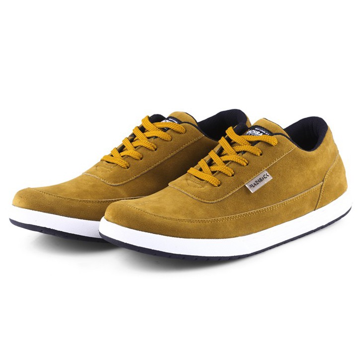 F6092 TAN |ManNeedMe x FLAZHBACK| Sepatu Sneakers Pria Casual Shoes ORIGINAL