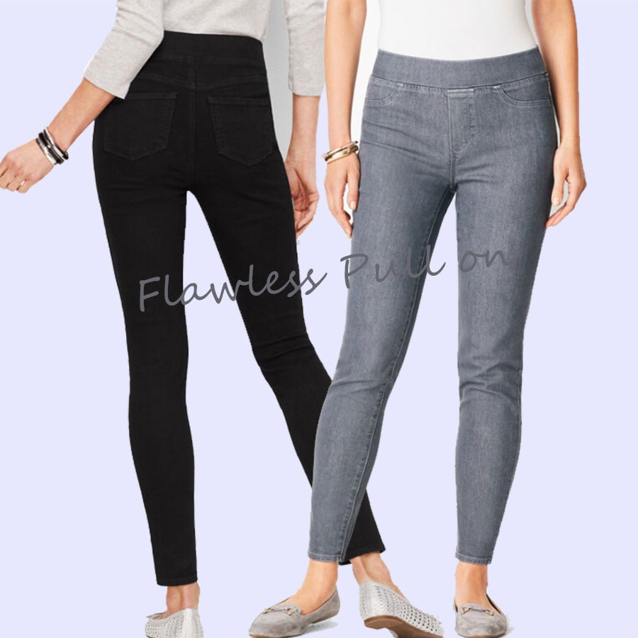 LOVEMECORNER TALBOTS TLB FLAWLESS SLIM ANKLE JEANS CELANA PANJANG WANITA CELANA JEANS WANITA CELANA 
