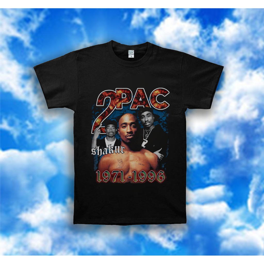 KAOS 2PAC SHAKUR RAP TEE