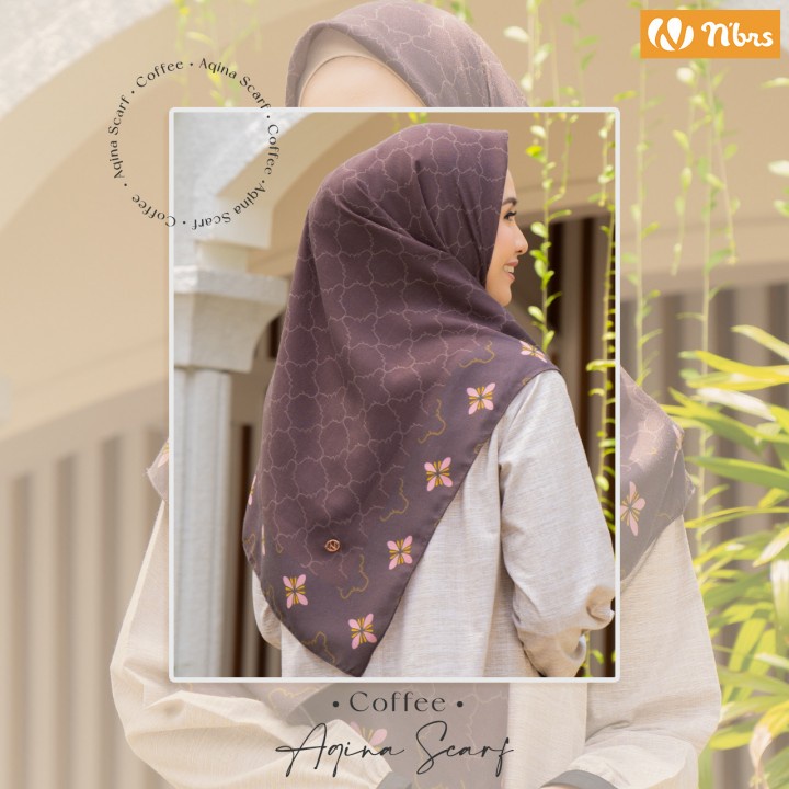 NEW! NIBRAS HIJAB AQINA SCARF