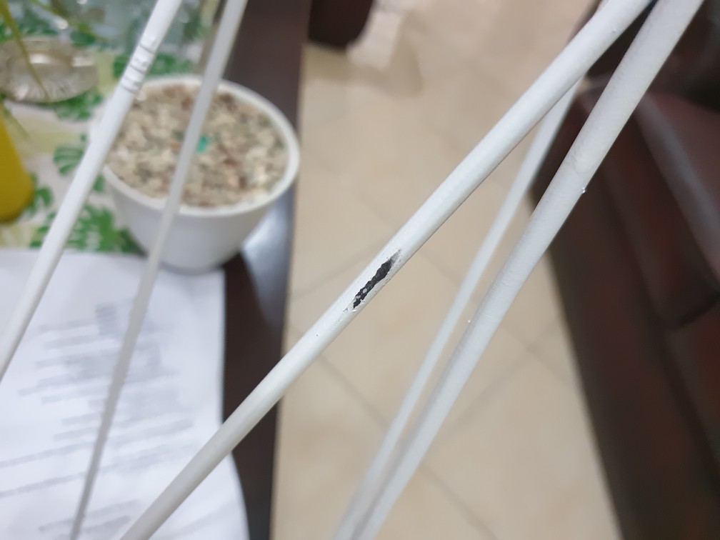 Standing Pot Besi 70cm Diameter 18cm / Rak Bunga Besi / Standing Planter