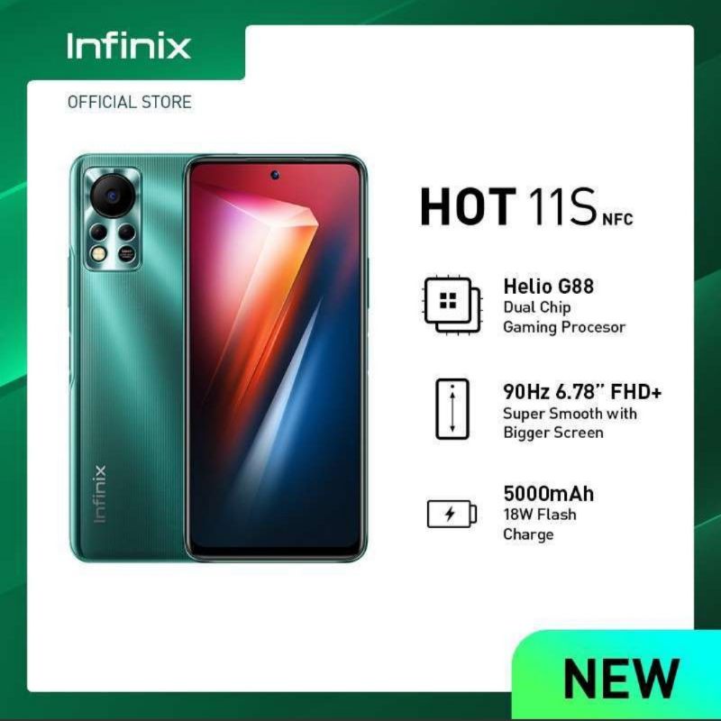 infinix hot 11s 6/128
