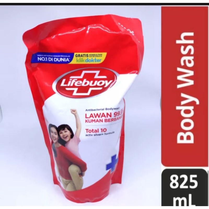 LIFEBUOY SABUN CAIR MILD CARE 825ml (biru)