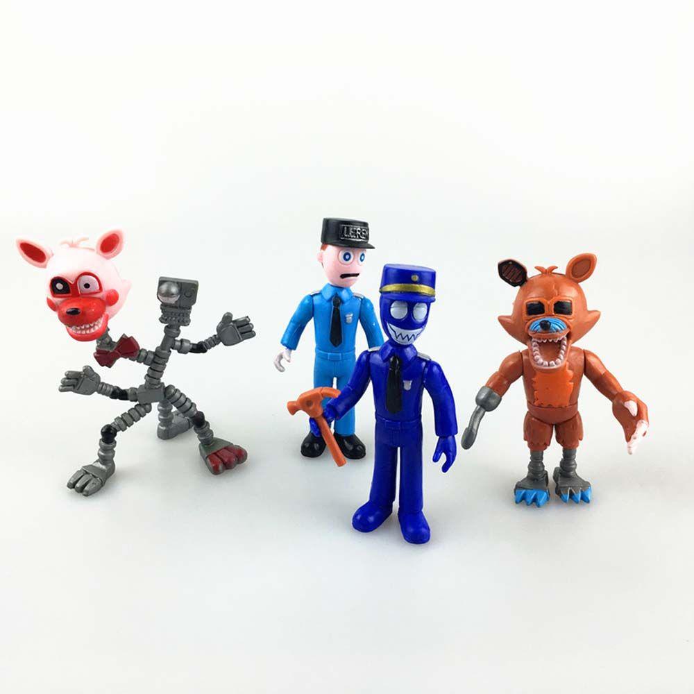[Elegan] Lima Malam Di Hadiah Mainan Freddy Kelinci Mobil Dekorasi Figure Mainan Anime Peripheral Bonnie Model Koleksi