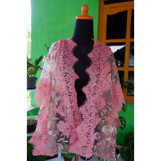 Zahra Outer Tile Mix Brukat / Cape Brukat / Outer Kondangan