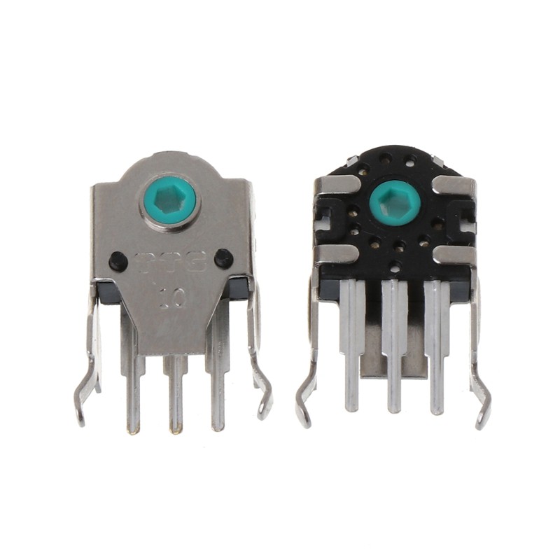 Vivi 2pcs Encoder Mouse Ttc Ukuran 10mm Warna Hijau