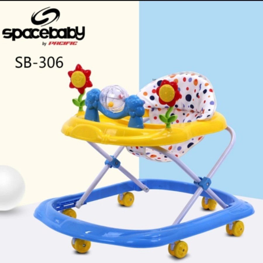 Baby Walker Spacebaby SB306 Roller IC Music 306 Space Baby Kereta Bayi Belajar Jalan