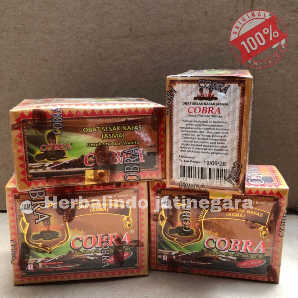 Cobra sesak jamu/serbuk