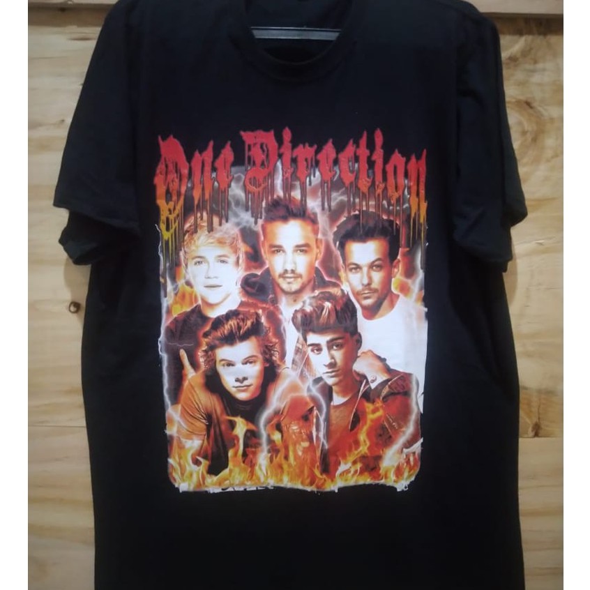 ONE DIRECTION BAND TEE, T-shirt Boys Band, Kaos One Direction