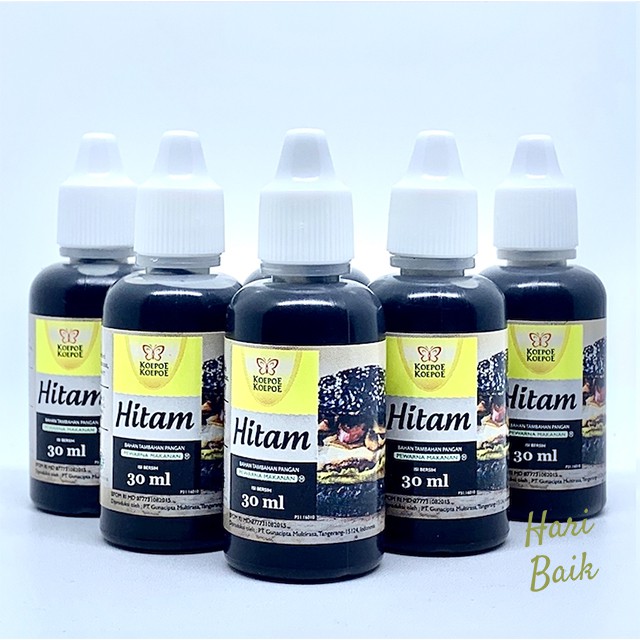 

Pewarna Makanan Koepoe Koepoe / Pasta Cair Hitam 30ml