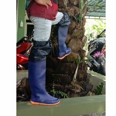 BOOT BOOTS SAWAH PETANI MANCING RAWA KEBUN TAMBAK BANJIR KEONG PANJANG KARET 60CM BUKAN AP