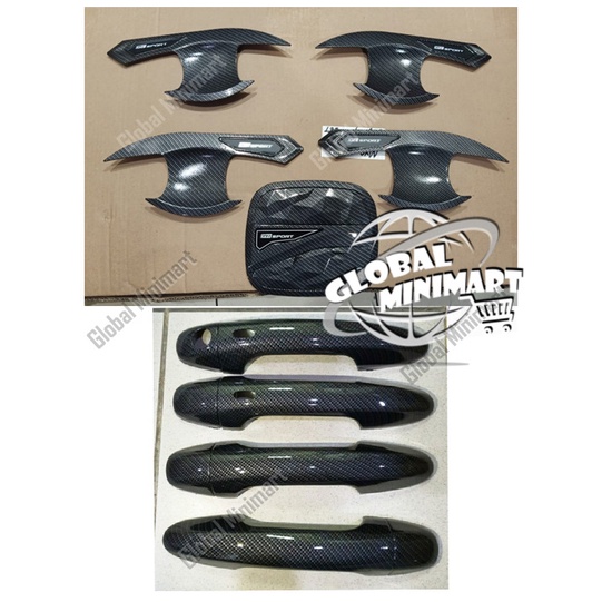 Jual Paket Outer Cover Handle Tank Cover Gr Sport All New Fortuner Gm Shopee