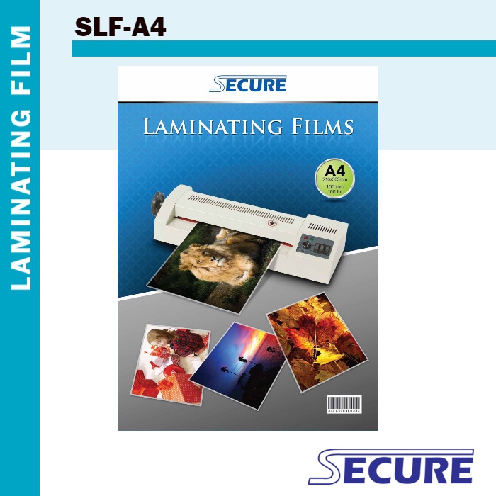 

Secure Laminating Film A4 isi 100 pcs