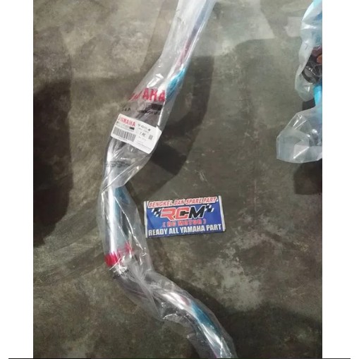 HANDLEBAR SETANG STANG STIR CHROOM RX KING NEW SCORPIO 5BP ORI ORIGINAL YAMAHA ASLI 5BP-F6111-00