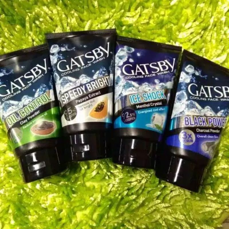 GATSBY COOLING FACE WASH 100G