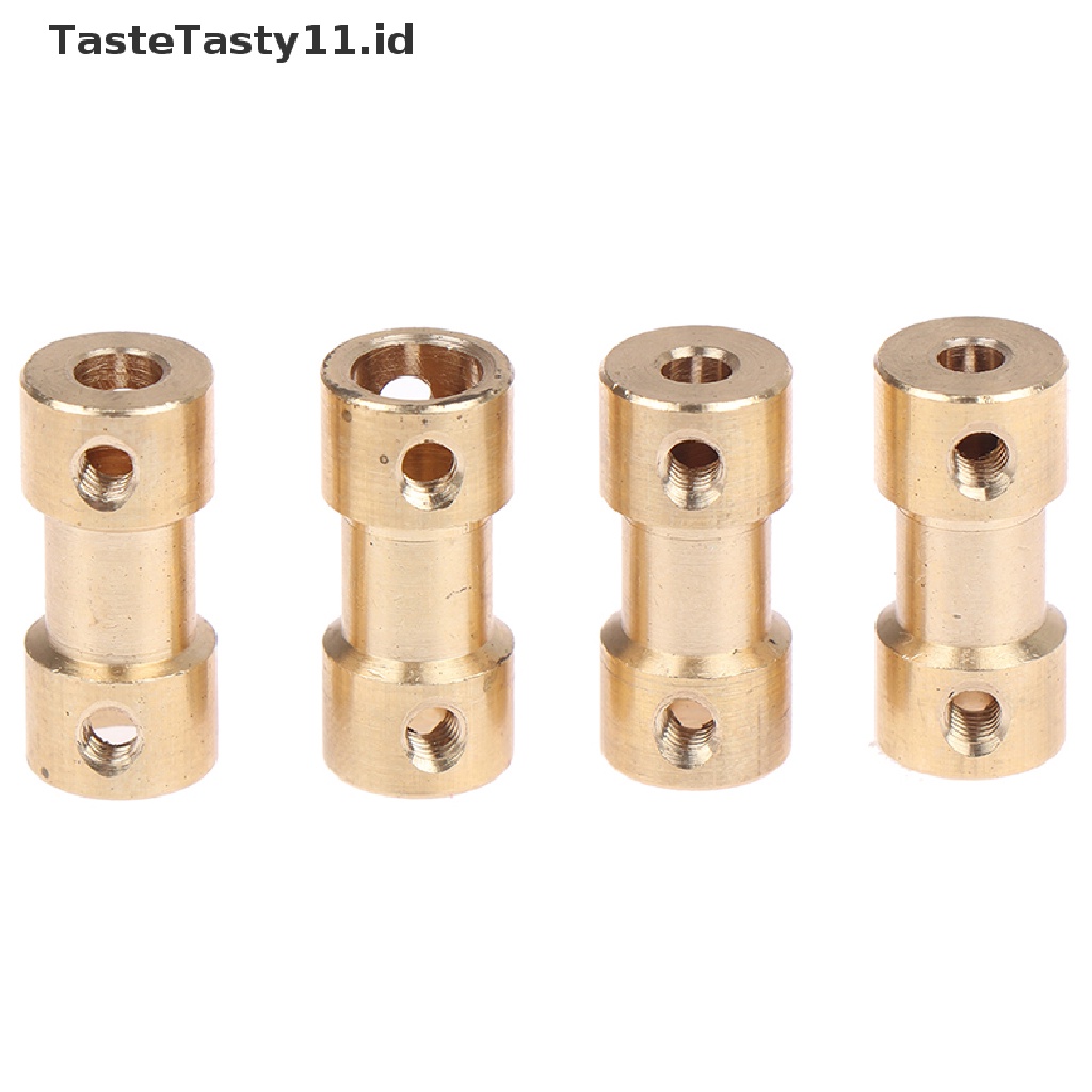 (Tastetasty) Konektor Shaft Motor Bahan Kuningan Ukuran 2-6mm