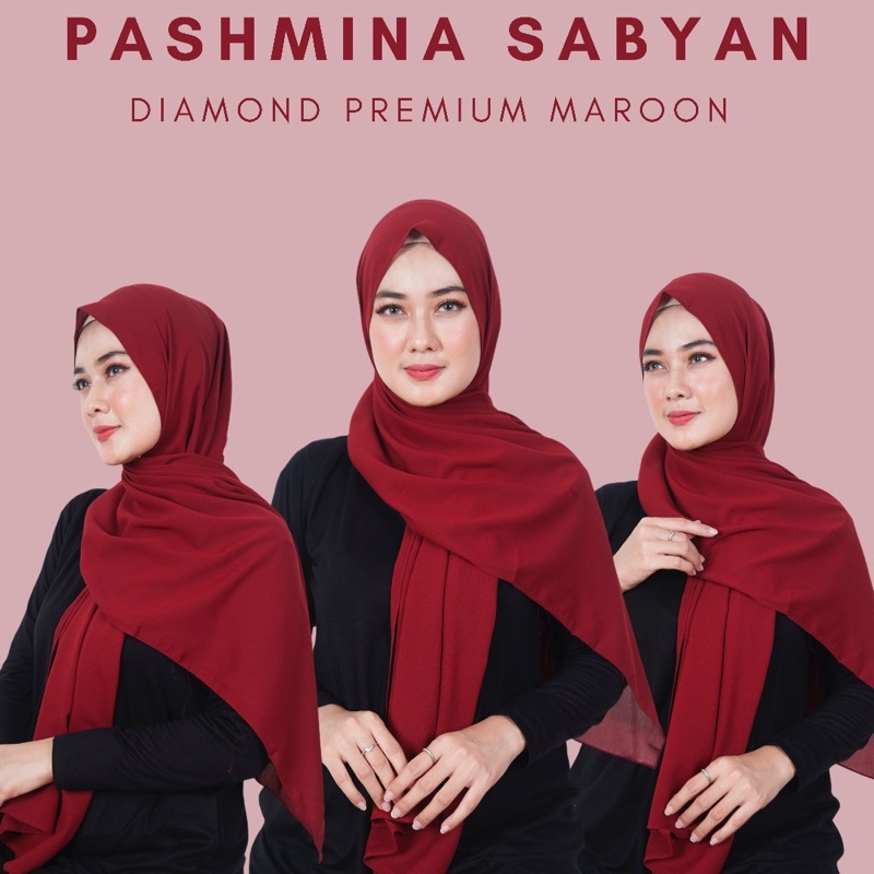 Pashmina Sabyan Diamond Premium