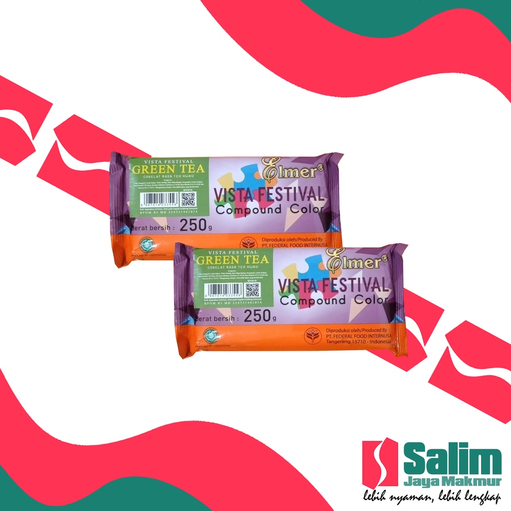 

Elmer Compound Tropical 250gr - Cokelat Compound untuk Baking