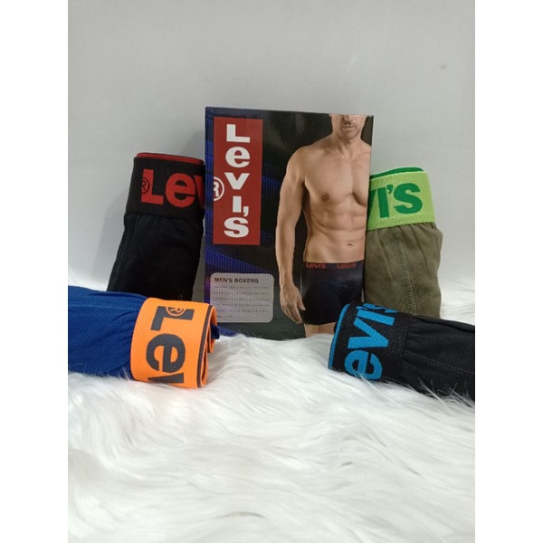 3 pcs celana dalam boxer pria / boxer lefis - celana dalam boxer