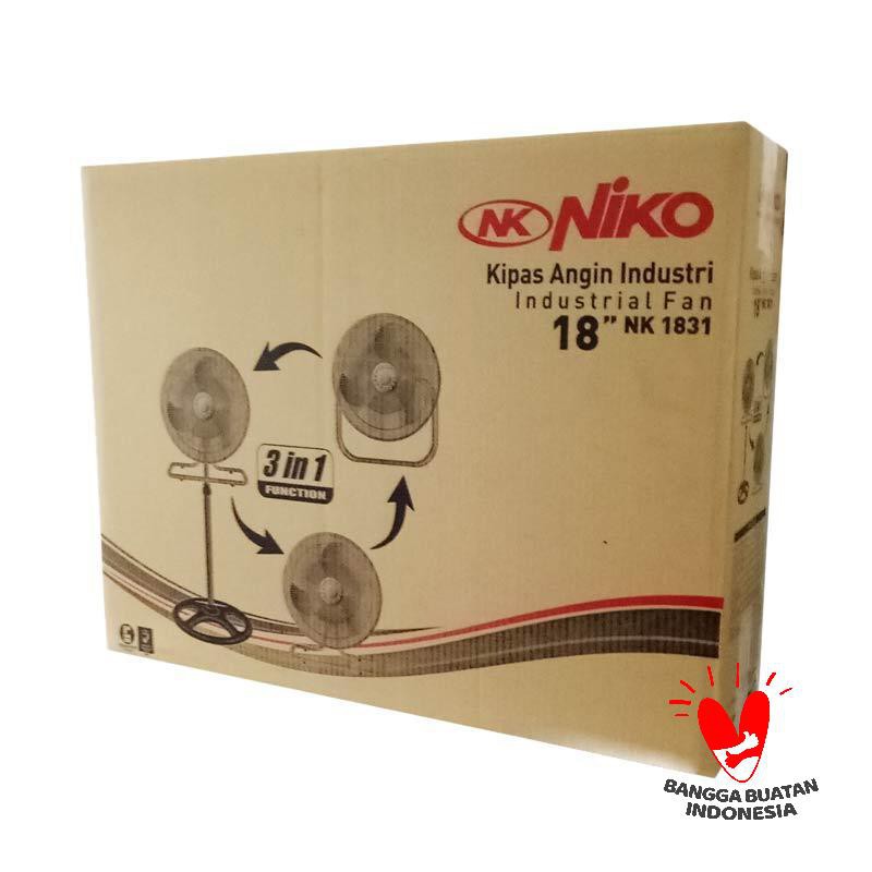 Niko NK-1831 Industrial Fan / Kipas Angin 3 in 1 [18 Inch]