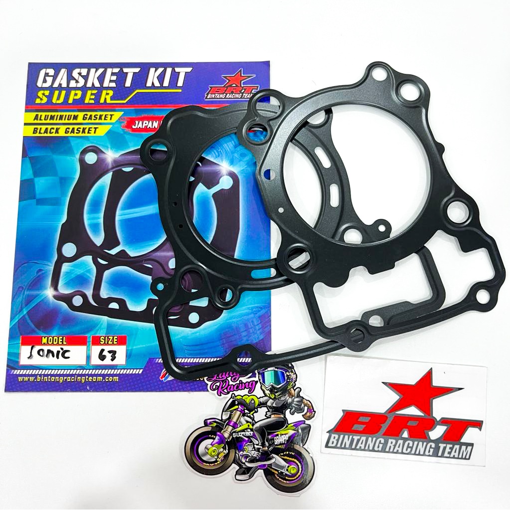 GASKET PAKING BLOK & HEAD BRT SONIC NEW CBR 150 Facelift CB150R LED GTR 63