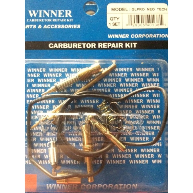 Repairkit karburator carburator glpro neotek,megapro winner luck11 dijamin